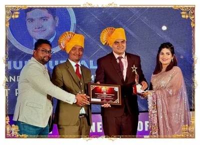 Best Educationist Award by K. Dhanashree Ahilyanagar