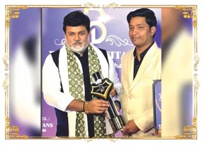 Business Titans Award Dubai by Uday Samant, Minister of Maharashtra MIDC